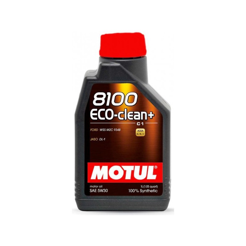 Motul 8100 Eco-clean+ 5W30, 5 литров Motul 8100 Eco-clean+ 5W30, 5 литров