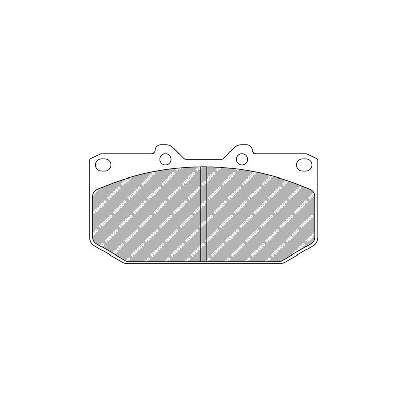 Тормозные колодки Ferodo DS 2500 передние для Subaru Impreza STI (Brembo calipers) Тормозные колодки Ferodo DS 2500 передние для Subaru Impreza STI (Brembo calipers)