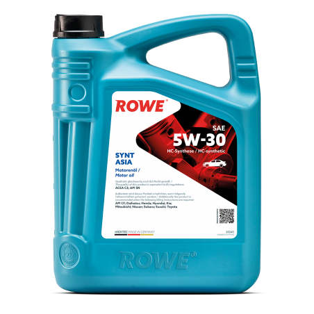 ROWE HIGHTEC SYNT ASIA 5W-30, 5л.