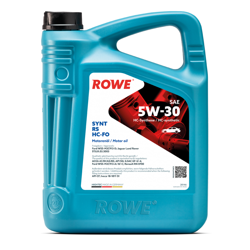 ROWE HIGHTEC Synt RS HC-FO 5W-30, 5л.