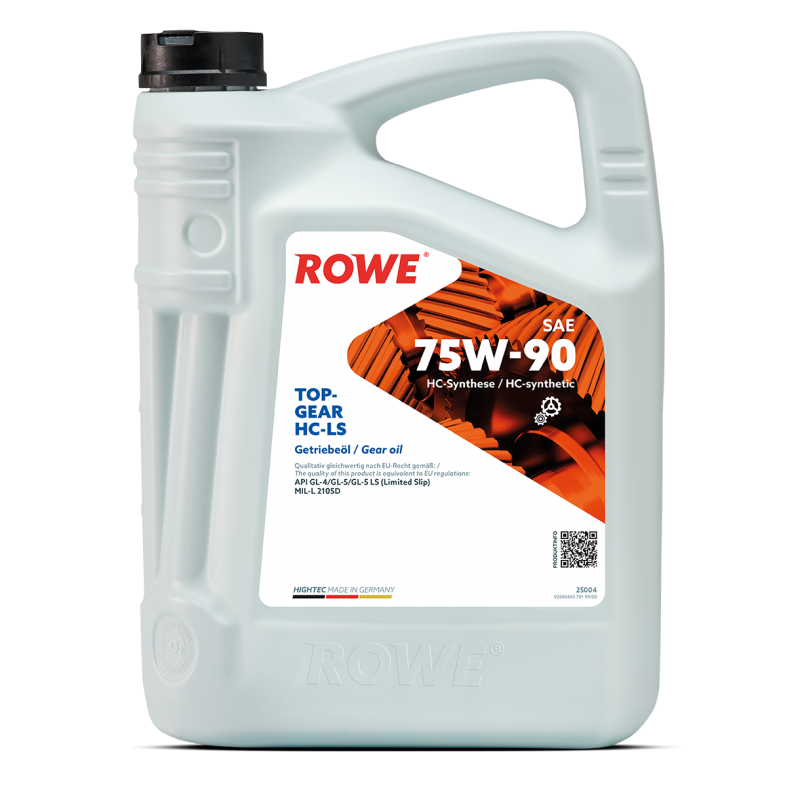 ROWE HIGHTEC TOPGEAR 75W-90 HC-LS, 5 литров