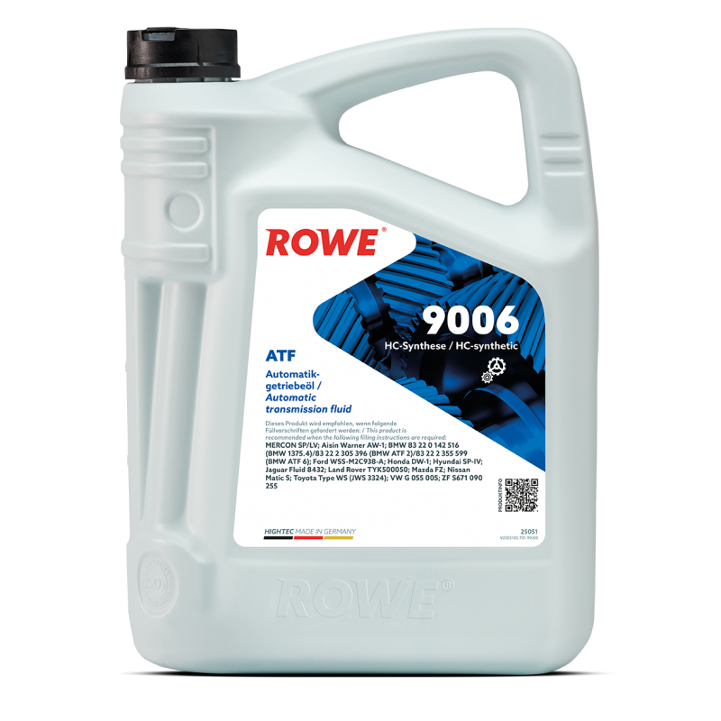 ROWE HIGHTEC ATF 9006, 5 литров
