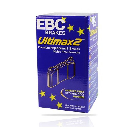 EBC Ultimax (DP1599) Колодки задние для Opel Corsa 1.6t (150hp) (2007 -)