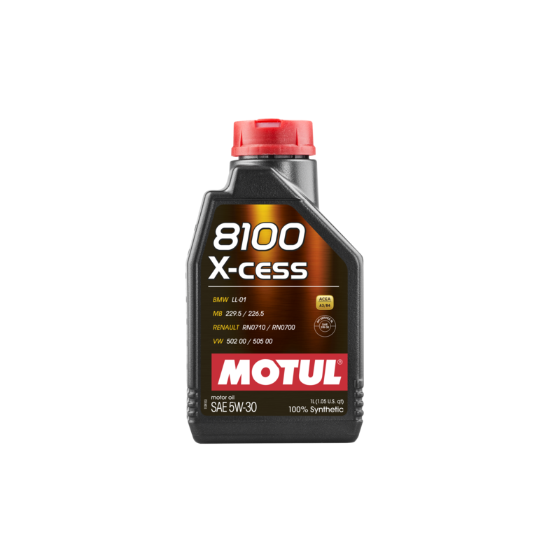 Motul 8100 X-cess 5W-30, 1 литр