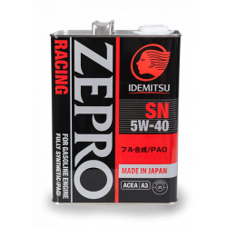 Idemitsu Zepro Racing 5W40, 4 литра