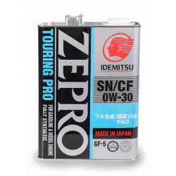 Idemitsu Zepro Touring Pro 0W-30, 4 литра