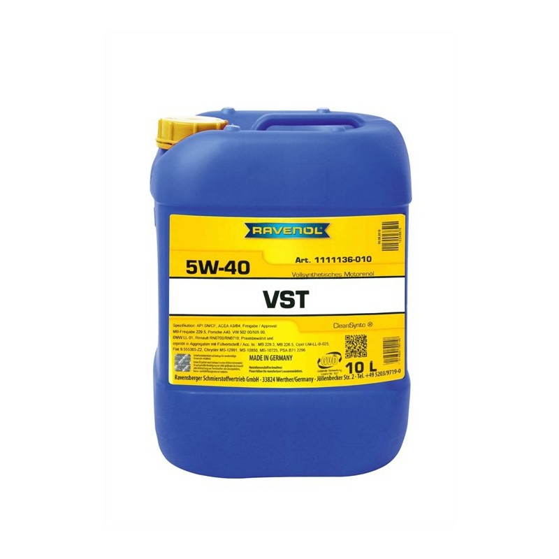 Ravenol VST SAE 5W-40, 10 литров