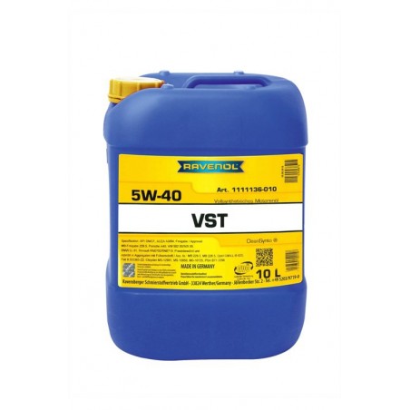 Ravenol VST SAE 5W-40, 10 литров