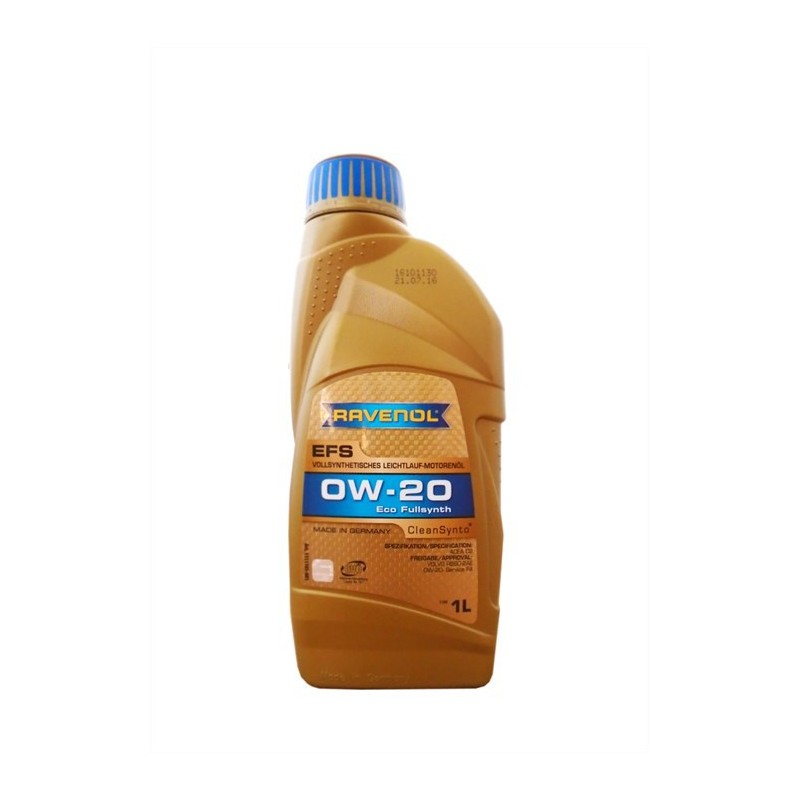 Ravenol EFS EcoFullSynth. SAE 0W-20, 1 литр