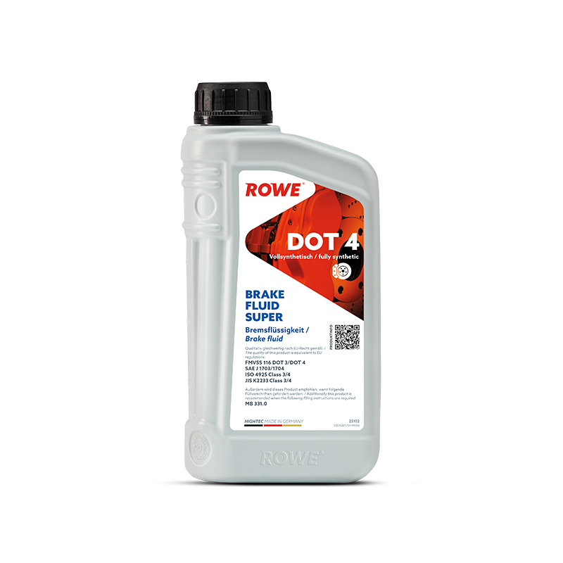ROWE HIGHTEC Brake Fluid Super DOT 4, 1 литр