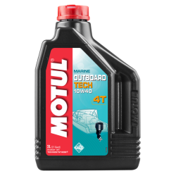 Motul Outboard Tech 4T 10W40, 1 литр