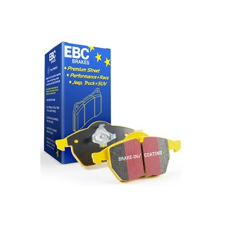 EBC YellowStuff (DP42255R) Колодки тормозные передние для Discovery Sport 2.0 TD (L550), Evoque 2.0TD (L551)