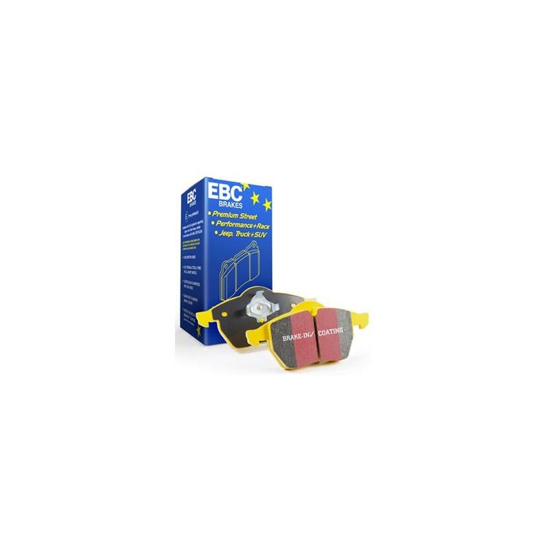 EBC YellowStuff (DP41485R) Колодки передние для RENAULT Duster 1.2 Turbo (2013-2018)