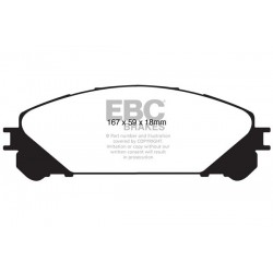 EBC YellowStuff (DP41837R) Колодки передние для Toyota Rav 4 2.0 (2013-2018)