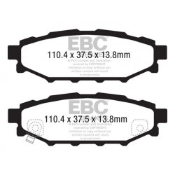 EBC BlueStuff (DP51584NDX) Колодки задние для Subaru BRZ 2.0 (2012-)