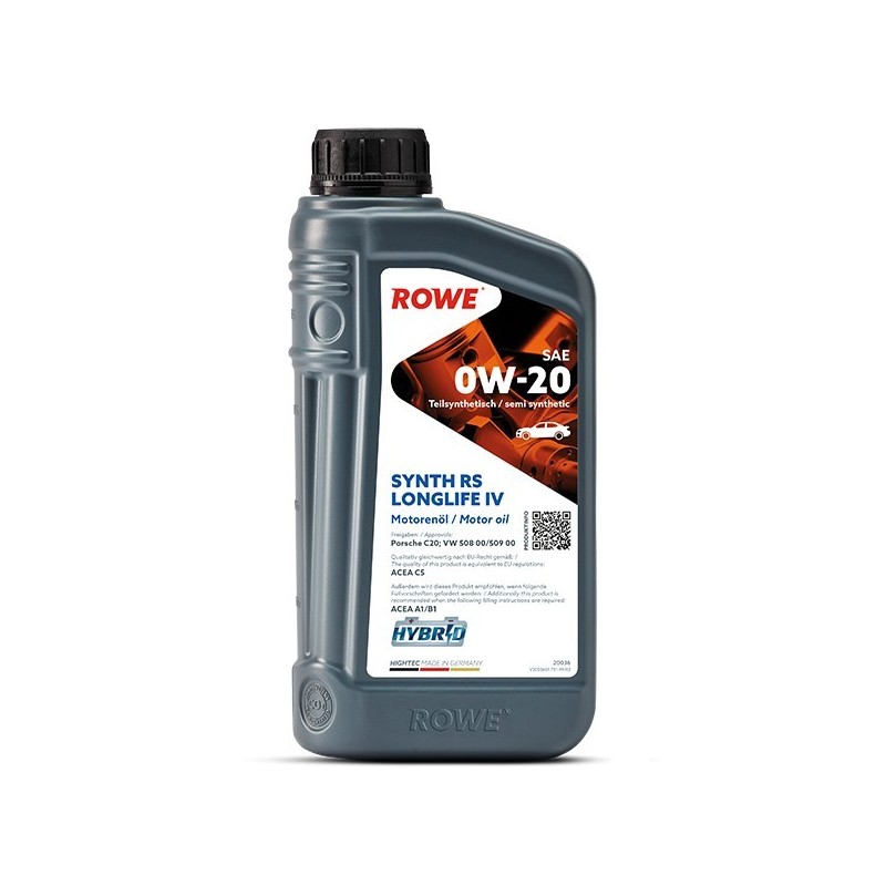 ROWE HIGHTEC Synt RS Longlife IV 0W-20, 1л.