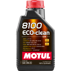 Motul 8100 Eco-clean 0W20, 5 литров
