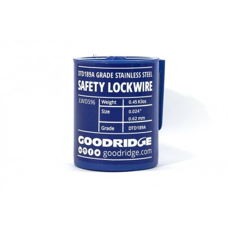 Goodridge (LWD596) Проволока контровочная 0,635 mm нерж. сталь 302/304
