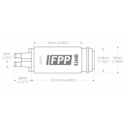 FPP (S260D) Бензонасос 270 л/ч с установочным комплектом для AUDI Q7 (4L), TOUAREG (7L)