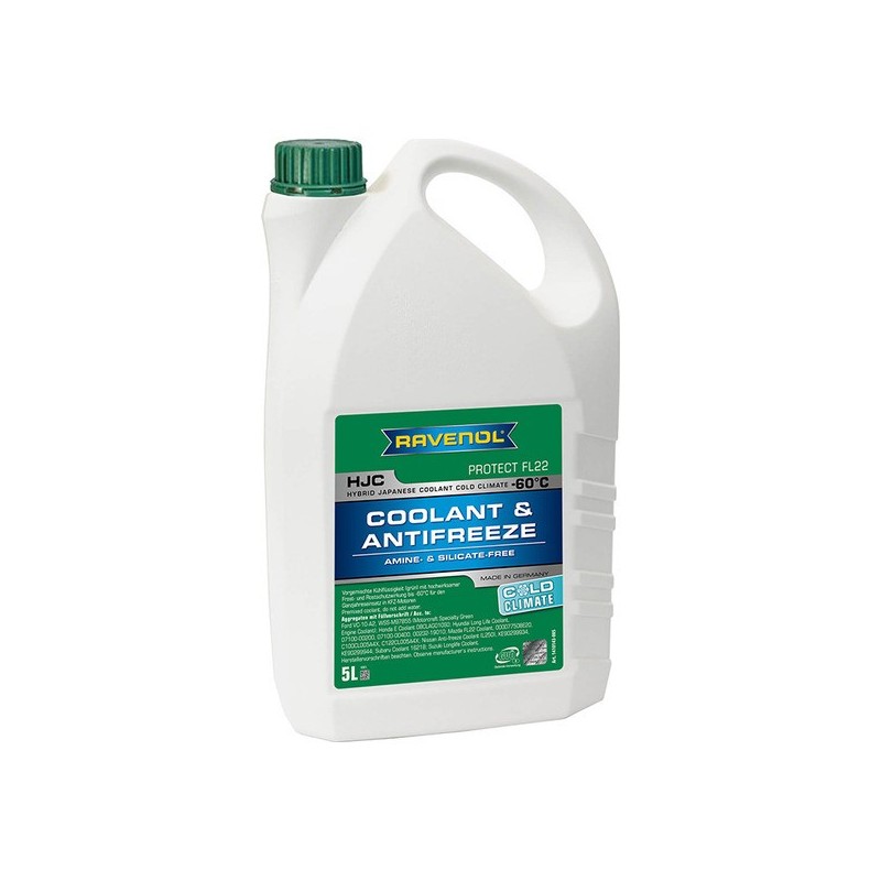 RAVENOL HJC Protect FL22 COLD CLIMATE Premix -60C, 5 литров