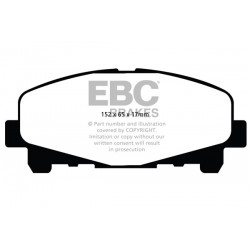 EBC Ultimax (DP1999) Колодки передние для Honda Accord 2.4л (2008-2015)
