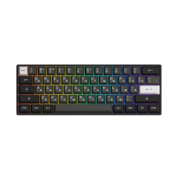 Akko 3061S Black&Silver Механическая клавиатура c RGB, Hot Swap, OSA profile