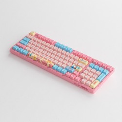 Akko 3098B Doraemon Macaron Беспроводная механическая клавиатура c RGB, Hot Swap, ASA profile