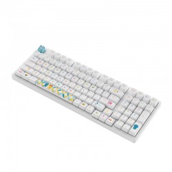 Akko 3098B Doraemon Rainbow Беспроводная механическая клавиатура c RGB, Hot Swap, ASA profile