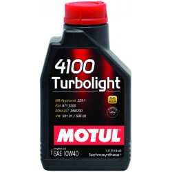Motul 4100 Turbolight 10W40, 1 литр