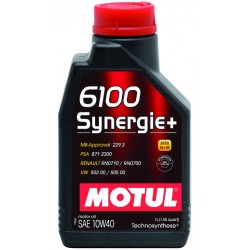 Motul 6100 Synergie+ 10W40, 1 литр