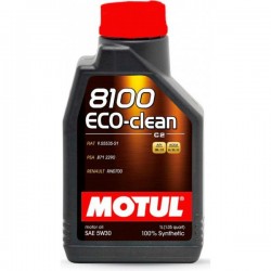 Motul 8100 Eco-clean 5W30, 1 литр 