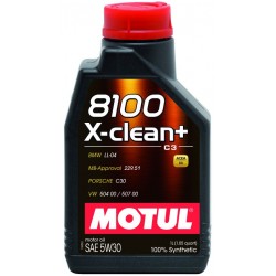 Motul 8100 X-clean+ 5W30, 5 литров