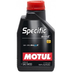 Motul Specific dexos2 5W-30, 5 литров